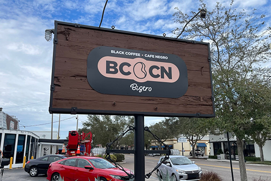 Professional Signage for BCCN