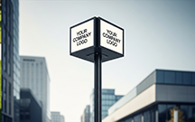 Tall Pylon Signs for roadside visibility